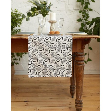 Walking on the table Etel Leaves 40x149cm, 100% HL, sarzha 190 g/m2-1