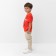 Children's T-shirt Disney "Lightning", height 98-104 (30), red