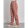Warmed female trousers, size 46, color light brown