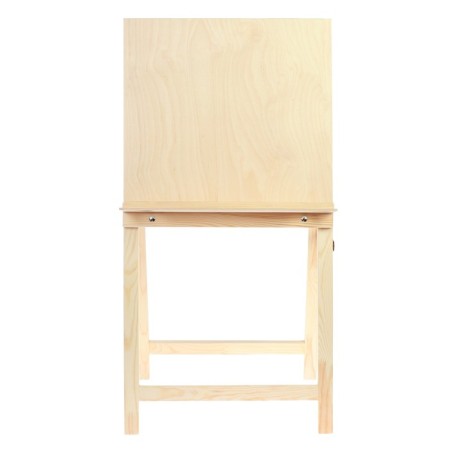 Molbert Type "Clap", 1000 x 500 x 550 mm, tablet 500 x 500 mm, shelf with two cup holders-1
