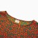 Women's dress Minaku: Silk pleasure Orange color, size 46
