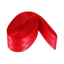 Nylon tape, belt 4.8 cm × 5 m, red