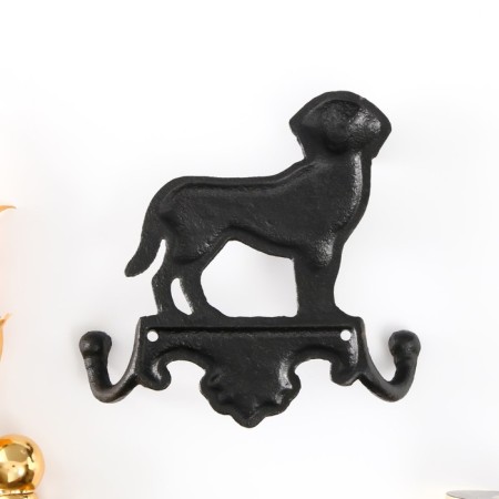 Hooks decorative cast iron "dog" 16x4x16 cm-3