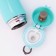 Thermos with the Mode Forrest button, 450 ml, blue, heat conservation 10-12 hours