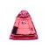 Ski costume for a girl, height 122 cm, raspberry color