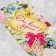 The envelope for money "with all my heart", delicate flowers, 16.5 × 8 cm