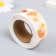 Stick Paper "Abstraction. Flowers" d = 2.5 cm 500 pcs in a roll 3x6.5x6.5 cm