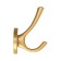 Furniture hook Cappio Wing, two -rod, matte gold