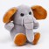 Soft toy, electronic game "Elephant"