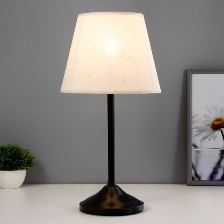 Eleanor desktop lamp 1x15W E27 black/white 22x22x42cm-1