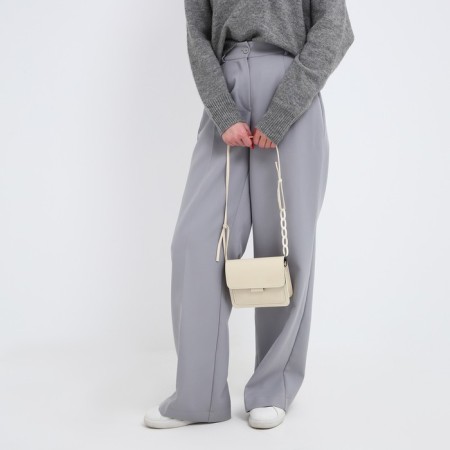 Bag Women's Messoriner, 17x14x6 cm, beige color-2