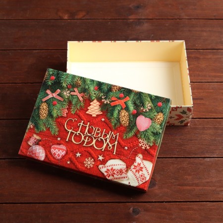 Box a team cover is, without a window, "Kolbik", 21 x 15 x 5.7 cm-3
