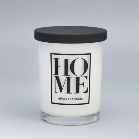 Aromatic candle "Home", Bai Bayhe, 8*10.5 cm-4