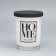 Aromatic candle "Home", Bai Bayhe, 8*10.5 cm