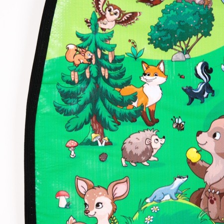 Protective seat cover - non -pine "Forest Friends" 610x460 mm-3