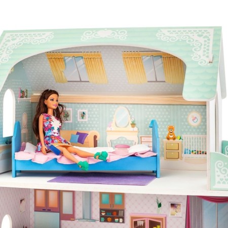 Puppet Paramo House "Vivien Bel", three -story, with furniture-4