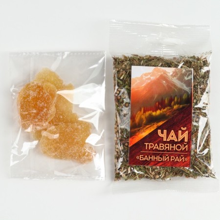 Set "For Male Health": Balm 100 ml., Ginger centers 30 g, herbal tea 20 g. 20 g.-3