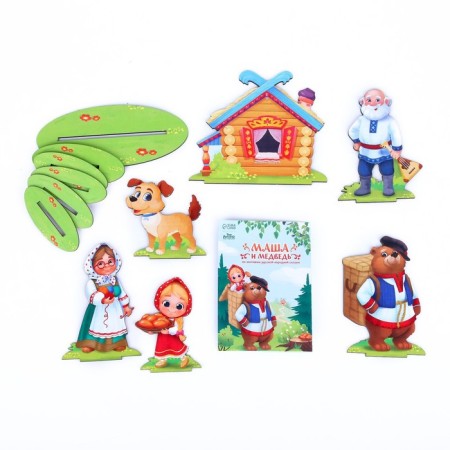 Table theater "Masha and the Bear"-2