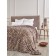 Tiger blanket, size 150x200 cm, brown color