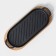 Cast iron pan “Oval Grill”, 43 × 16.5 × 2.5 cm, with handles, on a wooden stand