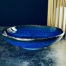 Lenardi Aquamarine plate, porcelain, d = 21 cm