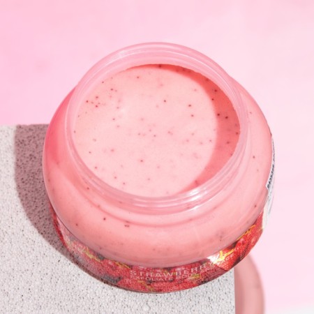 Strawberry body scrub, 380 gr-2
