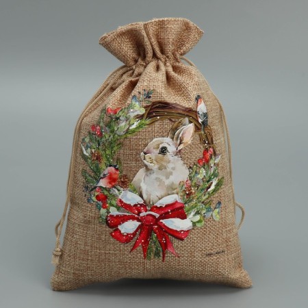 A bag of thermonacle "Bunny", 16 x 24 cm +/- 1.5 cm, New Year-1