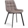 SHEET on a metal frame Chelsea Metal/velor, black/latte 50x60x80 cm