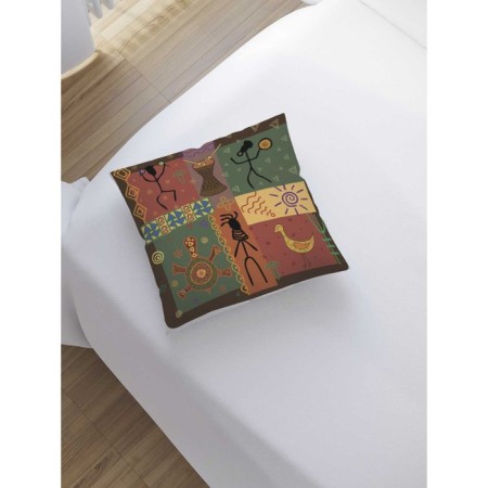 Pillowess decorative "African history", on a zipper, size 45x45 cm-1