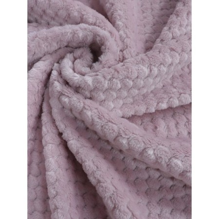 DECO “Rombica” blanket, size 150x200 cm, lilac color-1