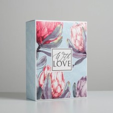 Gift folding box, packaging, 