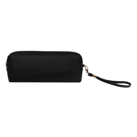 Penal is soft, 1 compartment, 80 x 215 x 50 mm, voluminous, Devente "white in black", artificial leather with a pen, mix-5
