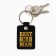New Year keychain, for keys Best Man, leatherette., 4 x 8.5 cm