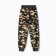 Pants for the boy, the color is dark green, height 110 cm