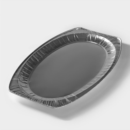 Serving trading for baking shares, aluminum, 55 × 36 × 3 cm, 10 pcs/un-1