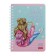 Note book A6, 80 sheets in a cage, on the crest "Life is beautiful!", Cardboard cover, offset block, mix