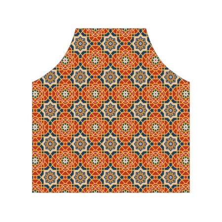 Apron kitchen with a photocrint "Geometric patterns", adjustable, size OS-2