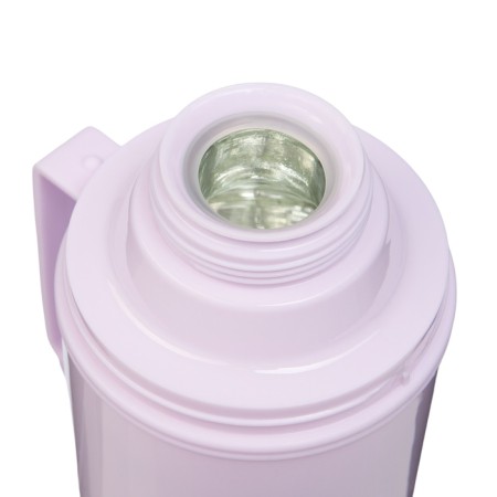 Thermos 1.8 l, with a glass flask, retains heat 12 hours, with a mug, lilac-6