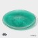 Glass Plane Lacking "Fayverk", D = 27 cm, emerald color