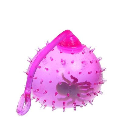 Making "mace", with water, inside toy, color mix-1