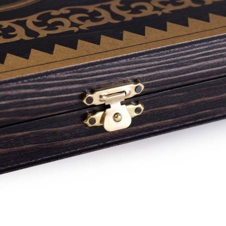 Board game 3 in 1 "Golden Ornament": backgammon, chess, checkers (board 60x60 cm)-8