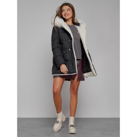 Winter jacket, size 42, black color-11