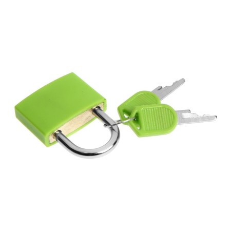 The castle of a hinged suitcase, medium, 30x42 mm, green-3