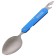 A set of cutlery is tourist "trackers", spoon, fork, knife, in the case