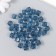 Plastic beads "Crystal multi -senior. Night blue" Transparent set 20 g 1x1x1 cm