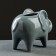 Kashpo "Elephant Plato" Gray, 16x9x13cm