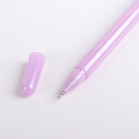 Gel pen Calligrata "rhinestones", 0.5 mm, blue, Mix case-4