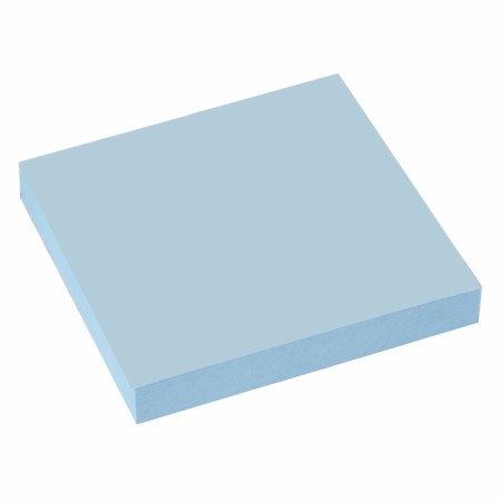 Block with a sticky edge Staff 76*76 mm 100l., Blue, 129362-1