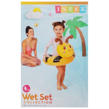 Circle for swimming "Beasts", from 3-6 years old, mix, 59220np intex-8