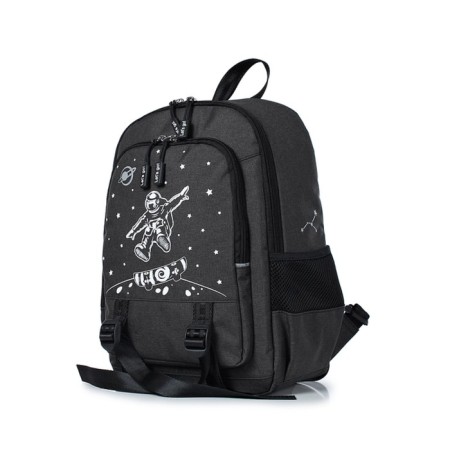 School backpack, 275x385x125 cm, black